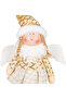 Christmas Ornament, Standing Winged Fairy Figure, Gold - 17X44 cm - 2