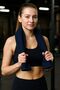 Navy Blue Fitness-Sports Towel 3 Pieces -Quick Drying-Hairdresser and Barber Towel 50*90 cm - 2