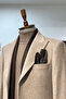Slim Fit Swallow Collar 70% Wool Mink Color Coat (High Quality) - 5