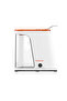 Lifetsyle 1200W Detachable Tank Popcorn Maker - White And Orange - 2