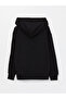 Vizyon New Season Hooded Plain Boys' Thick Sweatshirt - 3