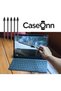 Caseonn Galaxy Tab S7 T870 Pen Tip 5 Pieces Black - 4