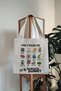 The Food of It's Always Sunny Printed Canvas Tote Bag with Velcro and Inner Pocket - 2