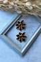 Flower Earrings I Mev'Art Collection - 2