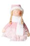 Christmas Ornament, Standing Fairy Figure, Pink - Tutu Skirt, 17X44 cm - 2