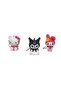 Hello Kitty – My Melody – Kuromi Triple Keychain Set - 4