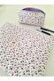 Purple Crispy Flower Laptop Sleeve - Pencil Case Set (13-14 Inch) - 3