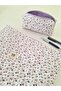 Purple Crispy Flower Laptop Sleeve - Pen Pouch Set (15-16 Inch)