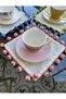 Pompon Presentation Napkin Pink - 2