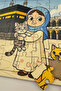 54 Piece Educational Wooden Puzzle & Jigsaw Cute Crescent and Cat with Their Friends at the Kaaba - 6