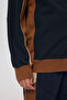 Boy's Hooded Navy Blue Sweatshirt - 6