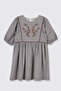 Girl's Brown Dress - 3