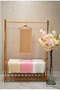 4 Layer Muslin Baby Blanket 100% Cotton Four Seasons Baby Muslin Cover Swaddle 90X110 cm Beige - 4