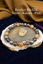 Abundance Bracelet (Stone Gift) Citrine Pyrite Smoky Quartz Unisex Design (Choose Size) Talisman