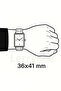 New Season Trend Square Case Men's Watch with Calendar - 4