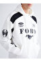 Xside Ford Printed Men's Hoodie with Kangaroo Pocket - 3