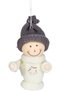 Christmas Ornament, Knitted Figure, Mixed Color - with Star, Boxed, Pack of 10, 8 cm - 6