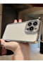 Transparent Embellished Trim iPhone Case - 2