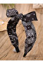 Graphic Printed Bow Headband