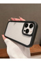 Solid Trim Transparent Back iPhone Case - 5