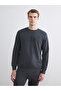 Özmarka New Season Crew Neck Printed Men's Sweatshirt