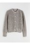 Crew Neck Women's Knitwear Cardigan - 5