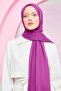 Dark Purple Olay Cotton Shawl - 2