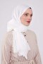 White Olay Cotton Shawl