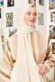 Ecru Maxi Cotton Shawl - 2