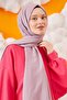 Light Purple Cotton Cazz Shawl - 2