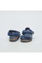 Hook and loop hiking sandals BLUE - 3