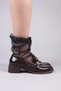 Tilda Gold Detailed Women's Shoes Brown - 5