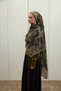 Frosted Bloom Muslin Shawl - Çağla - 4