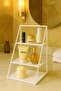 Metal Makeup Organizer, Metal Shelf, Makeup and Cosmetic Organizer, Metal Organizer - 3
