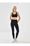 Xside Active Black Women's Sports Leggings with Elastic Waist