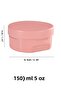 7-Piece Silicone Feeding Set - Baby Bib Vacuum Plate Cup Teether Spoon Snack Bowl Pink - 7