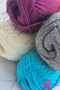 Ankle Sock Yarn Set Knitting Yarn Scarf Baby Yarns Hand Knitting Yarn - 4 Pieces - Mixed Colors - 3