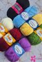 Booties Yarn Set Knitting Yarn Scarf Baby Yarns Hand Knitting Yarn -7 Pieces- Mixed Color - 3