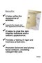 Luxegold Enriched Nourishing Gel Mask (1 Piece) Gel Mask Containing Collagen and Gold - 4