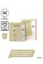 Luxegold Enriched Nourishing Gel Mask (5 Pieces) Gel Mask with Collagen and Gold
