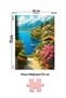 1000 Piece Puzzle Mountain Lake Town and 230 Piece Mona Lisa and Puzzle Adhesive - 2