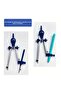 Bevel Gauge with Stand, Stainless Steel, Architecture, Mechanical, Bevel Gauge Set, in Trilin-Box-Blue Color - 3