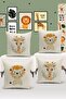 4-Piece Throw Pillow Cover Set Kids Baby Room Digital Printed