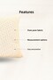 Pompom Textured Linen Look Throw Pillow Cover – Decorative Pillow – 42×42 cm - 2