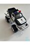 Metal Pull and Drop Sound Monster Police Car 13X7X9 cm - 2