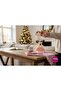 Christmas Tree Ornament Deer 20 cm Macaron Pink Plush Hanging Ornament Hpy26044 - 5