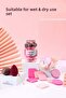 20-Piece Makeup Sponge Set, Drop & Cut Sponge, Powder Puffs, Eyeshadow Applicator, with Buckle Gift - 7
