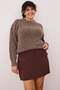 Wardrobe Essentials Mink Wool Blended Premium Yarn Knitwear Sweater Tbbaw26An00051 - 2