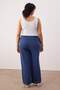 Indigo Label Detailed Wide Leg/Wide Leg Plus Size Sweatpants Tbbaw26Aj00010 - 4