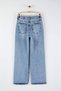 Blue High Waist Wide Leg Palazzo Jeans Twoaw26Je00269 - 6